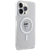 Karl Lagerfeld IML Choupette MagSafe case for iPhone 15 Pro Max - transparent