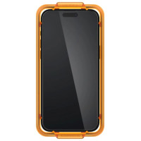 Spigen ALM Glass FC tempered glass for iPhone 15 Plus - black 2 pcs.
