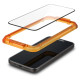 Spigen ALM Glass FC tempered glass for iPhone 15 Plus - black 2 pcs.