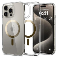 Spigen Ultra Hybrid Mag Case with MagSafe for iPhone 15 Pro Max - Gold