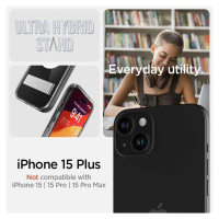 Spigen Ultra Hybrid S MagSafe, crystal clear - iPhone 15 Plus