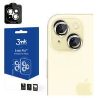 3Mk Protection Apple iPhone 15 - 3mk Lens Protection Pro Yellow