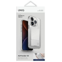 Uniq Air Fender ID Cardslot case for iPhone 15 Pro - transparent