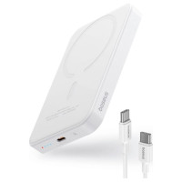 Baseus mini power bank 5000mAh 20W + USB-C cable (20V/3A) - white