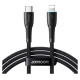 Joyroom Starry Series SA32-CL3 30W USB-C / Lightning cable 1m - black