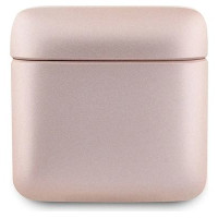 Guess GUTWSSU20ALEGP TWS Bluetooth Earphones + Dock Rose Gold/Rose Gold Printed Logo