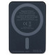Guess MagSafe 4G Strassed Metal Logo induction power bank 15W 5000mAh - black