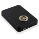 Guess MagSafe 4G Strassed Metal Logo induction power bank 15W 5000mAh - black