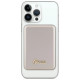 Guess MagSafe Metal Script Logo induction power bank 15W 5000mAh - gold