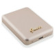 Guess MagSafe Metal Script Logo induction power bank 15W 5000mAh - gold