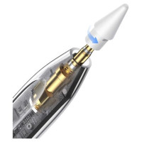 Baseus Smooth Writing 2 Overseas Edition stylus with active tip for iPad with replaceable tip - white