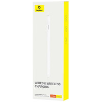 Baseus Smooth Writing 2 Overseas Edition stylus with active tip for iPad with replaceable tip - white