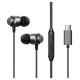 Joyroom JR-EC06 USB-C in-ear headphones - gray