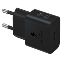 Samsung EP-T2510XBEGEU 25W SFC GaN wall charger with USB-C cable - black