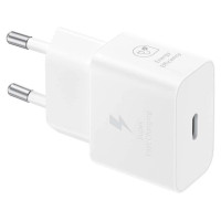 Samsung EP-T2510XWEGEU 25W SFC GaN wall charger with USB-C cable - white