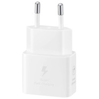 Samsung EP-T2510XWEGEU 25W SFC GaN wall charger with USB-C cable - white