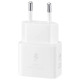 Samsung EP-T2510XWEGEU 25W SFC GaN wall charger with USB-C cable - white