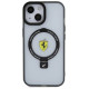 Ferrari FEHMP15SUSCAH iPhone 15 6.1" transparent hardcase Ring Stand 2023 Collection MagSafe