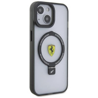 Ferrari FEHMP15SUSCAH iPhone 15 6.1" transparent hardcase Ring Stand 2023 Collection MagSafe