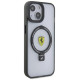 Ferrari FEHMP15SUSCAH iPhone 15 6.1" transparent hardcase Ring Stand 2023 Collection MagSafe
