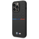 BMW Silicone Pattern iPhone 15 Pro Max Case - Black