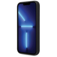 BMW Silicone Pattern iPhone 15 Pro Max Case - Black