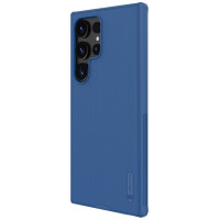 Nillkin Super Frosted Shield Pro armored case for Samsung Galaxy S24 Ultra - blue