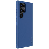 Nillkin Super Frosted Shield Pro armored case for Samsung Galaxy S24 Ultra - blue