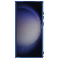 Nillkin Super Frosted Shield Pro armored case for Samsung Galaxy S24 Ultra - blue