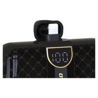 Dudao K20SL 5000mAh mini power bank with Lightning / USB-C connectors - black