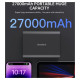 Choetech B635BK USB-A / USB-C Powerbank 22.5W 27000mAh - black