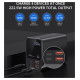 Choetech B635BK USB-A / USB-C Powerbank 22.5W 27000mAh - black