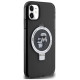 Karl Lagerfeld Ring Stand Karl&Choupette MagSafe case for iPhone 11 / Xr - black
