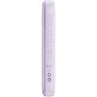 Baseus Comet Series powerbank with display 10000mAh 22.5W - purple + USB-A / USB-C cable