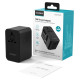 Choetech PD5022 70W EU/US/AUS/UK Travel Adapter with Built-in USB-C Cable - Black