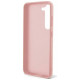 Guess Glitter Script case for Samsung Galaxy S24+ - pink