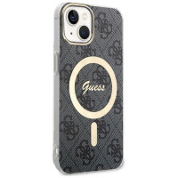 Guess 4G MagSafe case for iPhone 15 Plus / 14 Plus - black