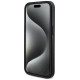 Guess 4G Collection Leather Metal Logo MagSafe Case for iPhone 14 Pro Max - Black