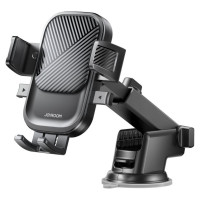 Joyroom JR-OK6 car phone holder on the dashboard - black