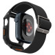 Spigen Lite Fit Pro Case with Strap for Apple Watch 4 / 5 / 6 / 7 / 8 / 9 / SE (44 / 45 mm) - Matte Black