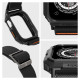Spigen Lite Fit Pro Case with Strap for Apple Watch 4 / 5 / 6 / 7 / 8 / 9 / SE (44 / 45 mm) - Matte Black