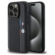 BMW Perforated Tricolor Line case for iPhone 15 Pro - black