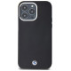BMW Signature Wrapped Metal MagSafe case for iPhone 15 Pro Max - black