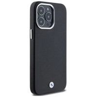 BMW Signature Wrapped Metal MagSafe case for iPhone 15 Pro Max - black