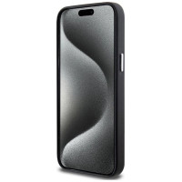 BMW Signature Wrapped Metal MagSafe case for iPhone 15 Pro Max - black