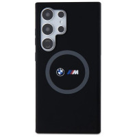BMW M Silicone Printed Ring MagSafe case for Samsung Galaxy S24 Ultra - black