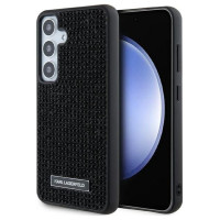 Karl Lagerfeld Rhinestone Metal Logo case for Samsung Galaxy S24+ - black