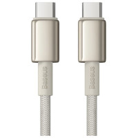 Baseus Tungsten Gold USB-C / USB-C cable 100W 1m - gold