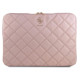 Guess Quilted 4G cover for a 16" laptop - pink