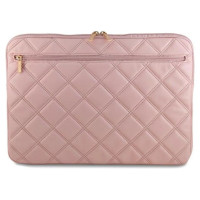 Guess Quilted 4G cover for a 16" laptop - pink